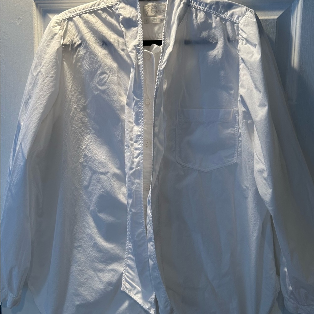 J.Crew White Bow Blouse - Picture 4 of 4